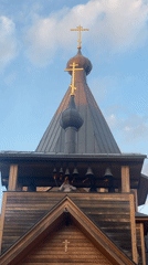 Afternoon documentation of Khimki churches, apartments, and interiors