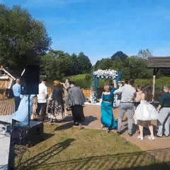 Lakeside wedding in rural Belarus, ceremony through reception