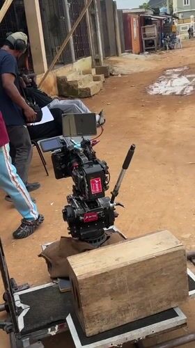 Film crew captures daytime shoot in Lagos