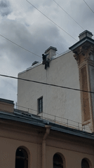 Ordinary morning scenes observed across Saint Petersburg