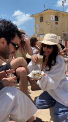 Tel Aviv beachgoers enjoy sunny morning on Mediterranean coast