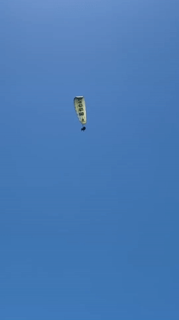 Paragliding and beach activities captured in Fethiye, Turkey
