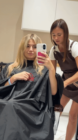 Salon day in Budva: hair styling and facial treatment