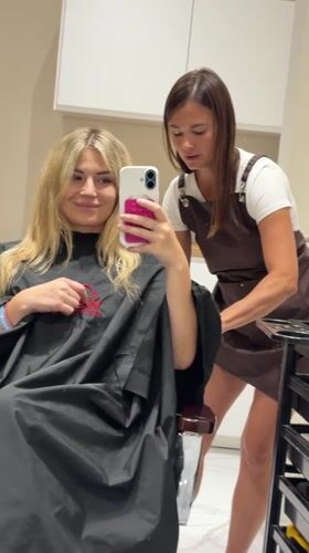 Salon day in Budva: hair styling and facial treatment