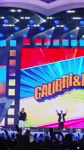 Galibri & Mavik live on stage in Moscow