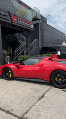Luxury car gathering observed across multiple Varna locations