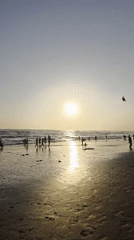 Beach day in full swing at Kediri's shoreline
