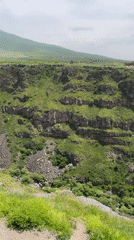 Scenic Armenian countryside and church documented in Artashavan