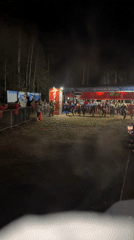 Night obstacle race and awards ceremony held in Lesnoye