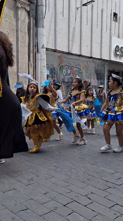 Traditional Festival Parade Fills Arequipa Streets With Elaborate Costumes