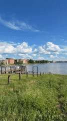 Four boaters in red vests spotted near Votkinsk waterfront