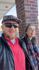 Couple films videos, poses for photos in Niles