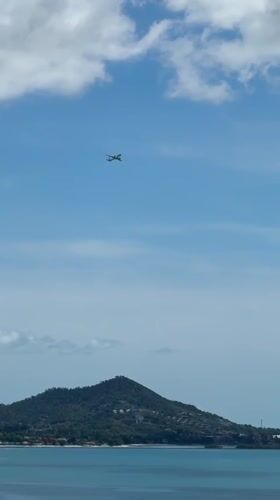 Morning recreational activity observed around Ko Samui island waters