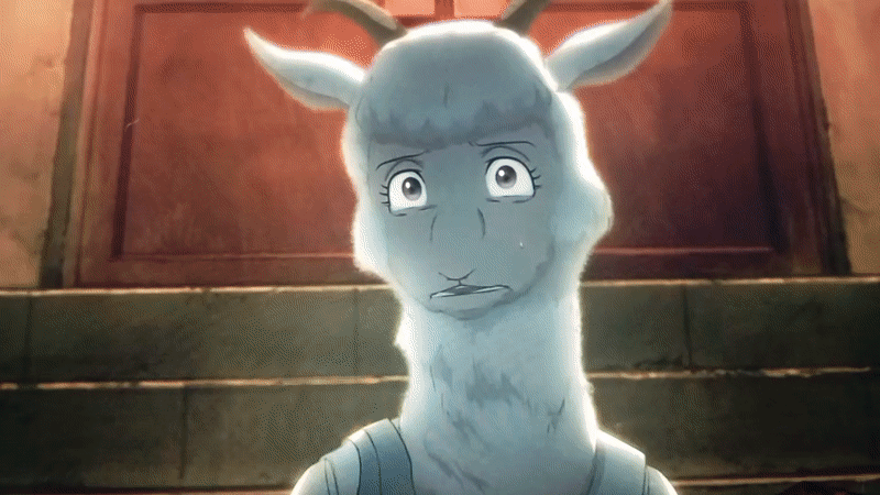 Animated video featuring Mary Jane shoes, llama spotted Venezuela