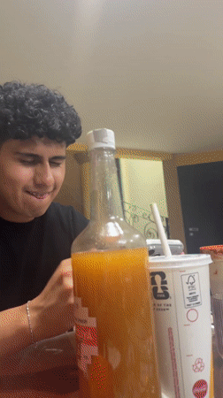 Personal items and flowers documented in San Andrés Cholula