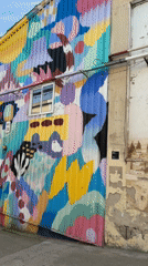 Barcelona street art and urban scenes documented