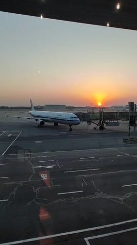Routine airport operations documented at Beijing Capital International Airport