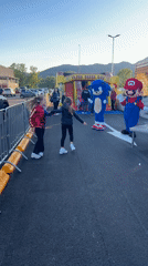 Children's outdoor festival with live music in Venafro, Italy