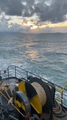 Seatran ferry crossing documented near Thai coastal waters
