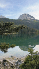 Visitor captures serene reflections at Montenegro's Black Lake