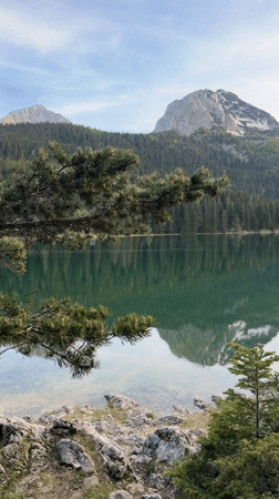 Visitor captures serene reflections at Montenegro's Black Lake