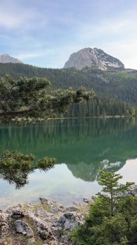 Visitor captures serene reflections at Montenegro's Black Lake