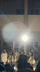 Nighttime Cultural Performance Draws Large Crowd in Maiduguri, Nigeria