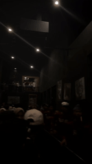 Morning crowds gather in dark industrial venues in North Jakarta