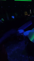 Drummer performs at nightclub in Lokoja, Nigeria