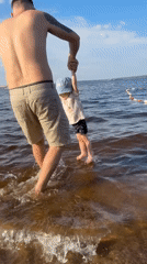 Afternoon boat trip on Kama River ends with sunset
