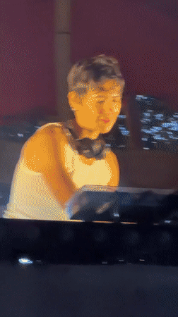 Outdoor DJ event draws crowds in Copenhagen evening