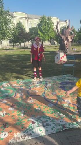 Russian cultural festival with traditional games observed in Astrakhan