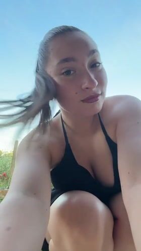 Backyard barbecue and garden selfies in Ravadinovo, Bulgaria