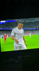 Soccer fans watch Real Madrid vs Bayern Munich match in Yerevan