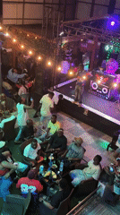 Nightclub Scene Documented in Obosi, Nigeria During Evening Hours