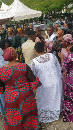 Formal celebration draws crowds in colorful attire in Lokoja
