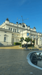 Sunny afternoon street scenes documented across central Sofia