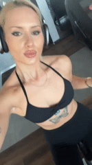 Woman documented exercising, traveling around Sofia with mountain views