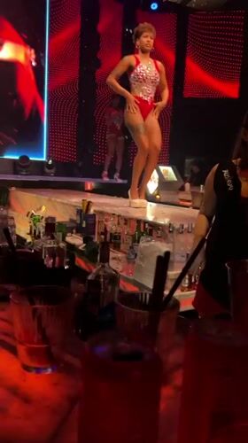 Nightclub performance event draws crowds in Plovdiv, Bulgaria
