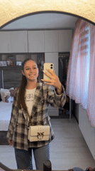 Morning routine documented in Bulgarovo includes selfies, skincare, outdoor walk
