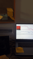 Crypto trading desk running multiple screens in Montenegro