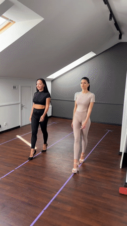 Two women spotted in taped room in Riga