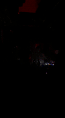 Late night clubbing scene captured in Iquique nightlife venue