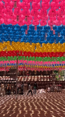 Visitor captures lantern festival at Seoul's Bongeunsa Temple