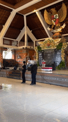 Morning scenes capture fern exhibition and local life in Tabanan