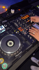 DJ booth close-up at a Tiraspol club venue