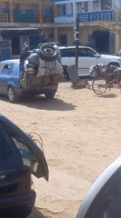 Daily life documented across two Nigerian towns Thursday afternoon