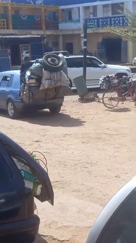 Daily life documented across two Nigerian towns Thursday afternoon