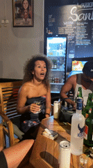 Laid-back evening drinks and dancing at a Kuta Selatan bar