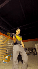 Nunchaku practice in a Qarağandı warehouse, multiple angles